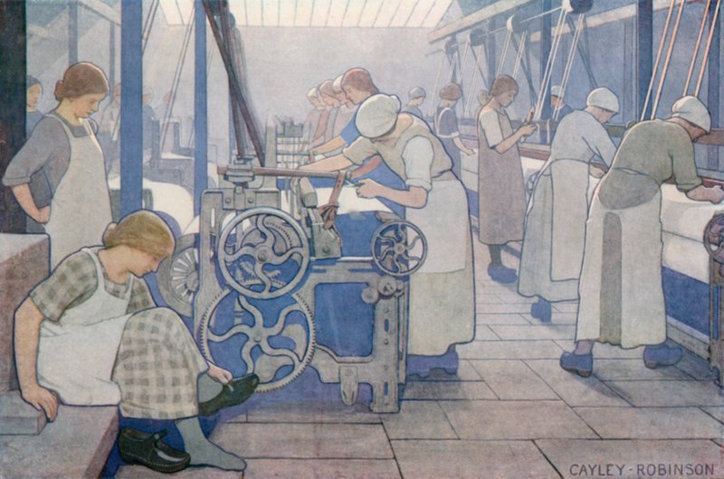 British Industries, Cotton alkotó: Frederick Cayley Robinson