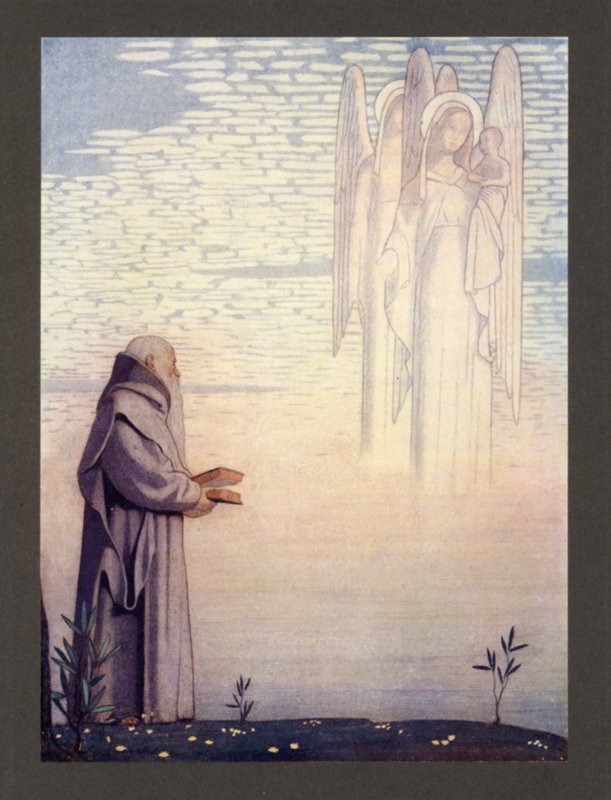 Szent Dunsztán alkotó: Frederick Cayley Robinson