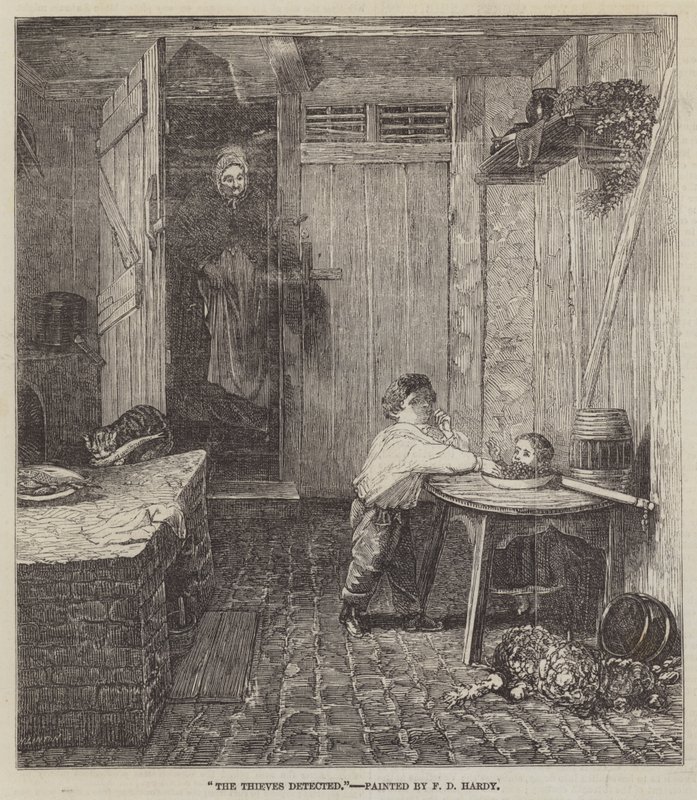 Az észlelt tolvajok alkotó: Frederick Daniel Hardy