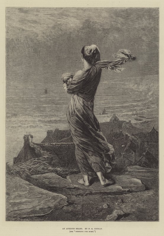 Szorongó Szív alkotó: Frederick George Cotman