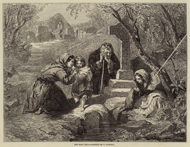 A Szent Kút alkotó: Frederick Goodall