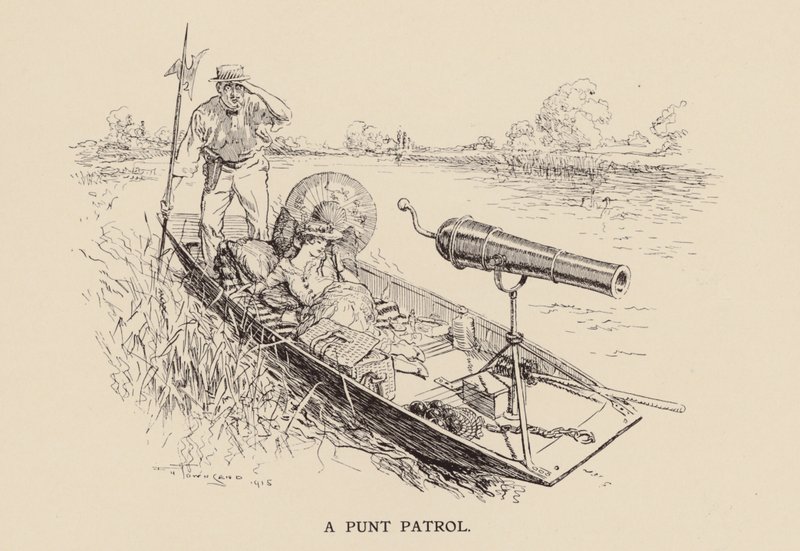 A Punt Patrol (litográfia) alkotó: Frederick Henry Townsend