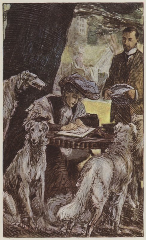 Illusztráció: Rudyard Kipling (színes litó) alkotó: Frederick Henry Townsend