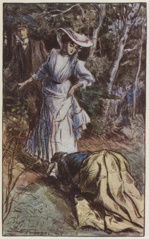 Illusztráció: Rudyard Kipling (színes litó) alkotó: Frederick Henry Townsend