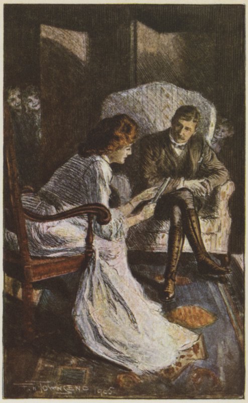 Illusztráció: Rudyard Kipling (színes litó) alkotó: Frederick Henry Townsend