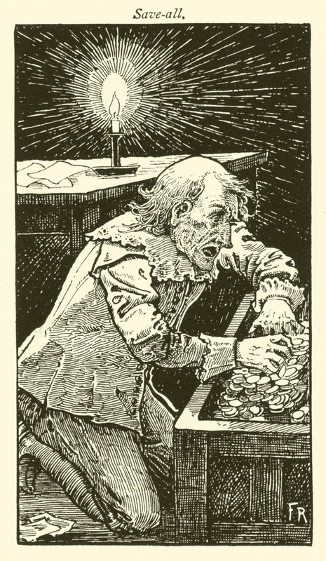 Minden mentése (gravírozás) alkotó: Frederick Hurten Rhead