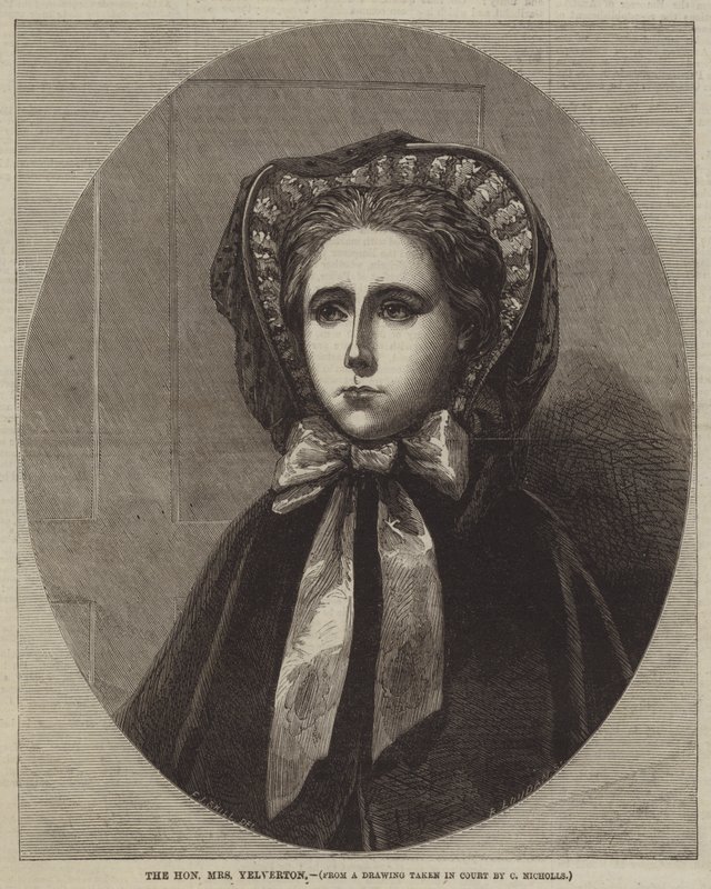 A tisztelt Yelverton asszony alkotó: Frederick John Skill