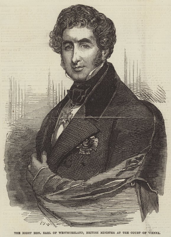Westmorland jobb tisztelt grófja, a bécsi udvar brit minisztere alkotó: Frederick John Skill