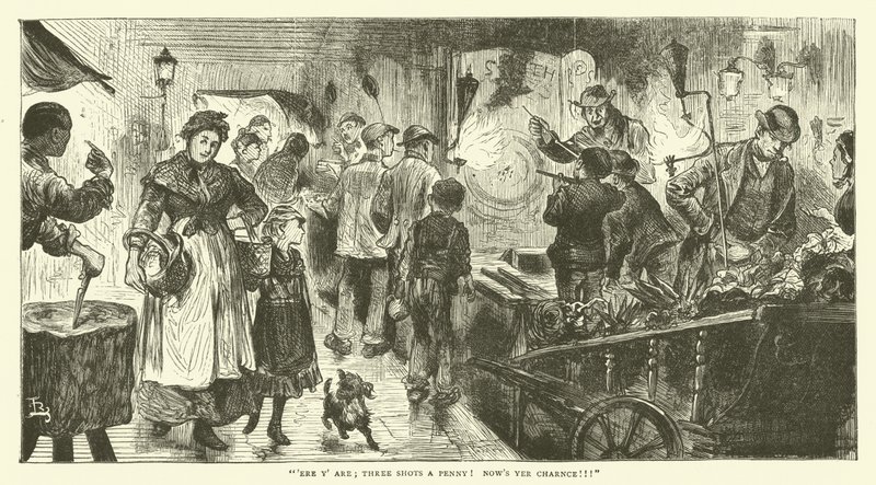 Vannak; három lövés egy fillért! Most itt a lehetőség!!! alkotó: Frederick L. Bernard