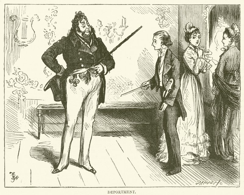 Illusztráció a Bleak House-hoz alkotó: Frederick L. Bernard