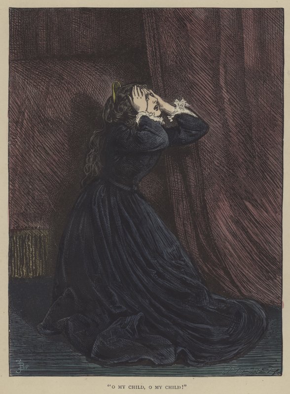 Illusztráció a Bleak House-hoz alkotó: Frederick L. Bernard