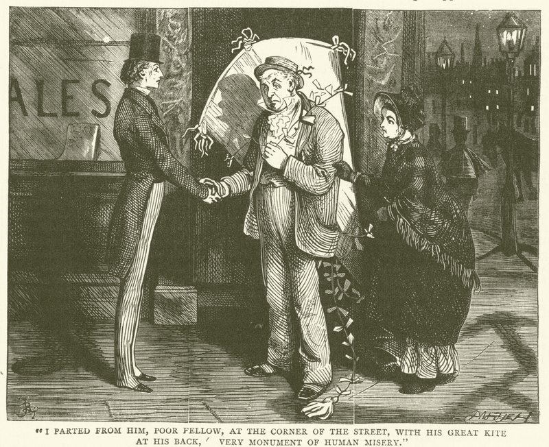 Illusztráció David Copperfield számára alkotó: Frederick L. Bernard