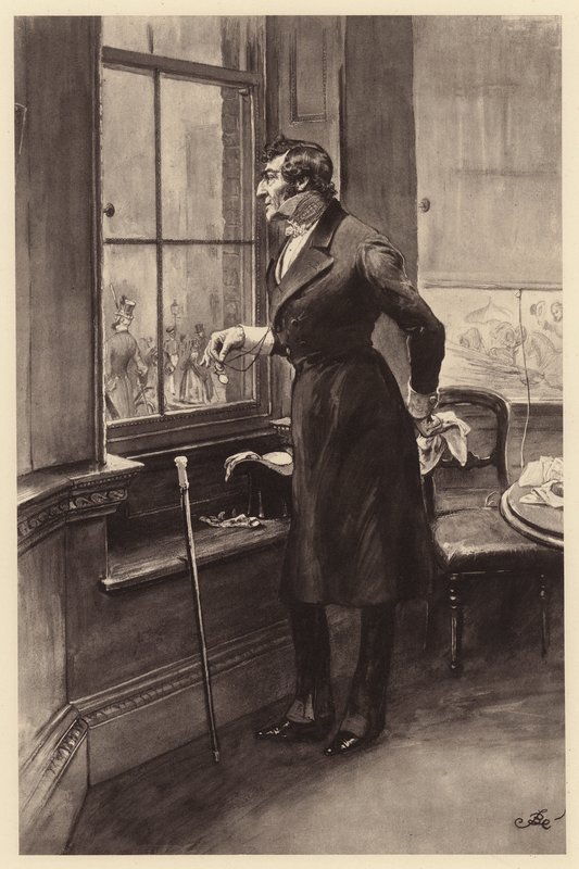Major Pendennis (litográfia) alkotó: Frederick L. Bernard
