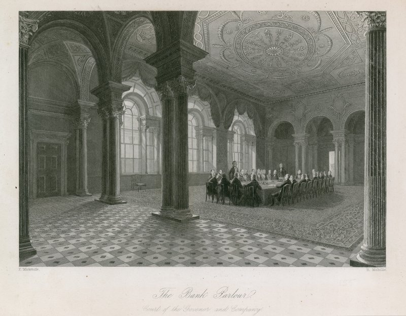 Bank of England, Szalon alkotó: Frederick Mackenzie