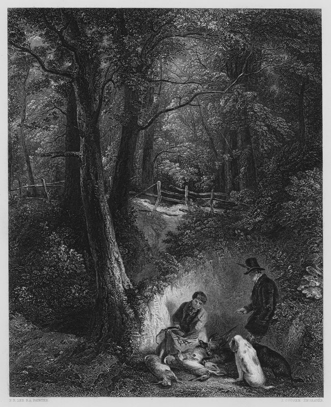 A borító oldala, a Vernon Gallery képéről (metszet) alkotó: Frederick Richard Lee