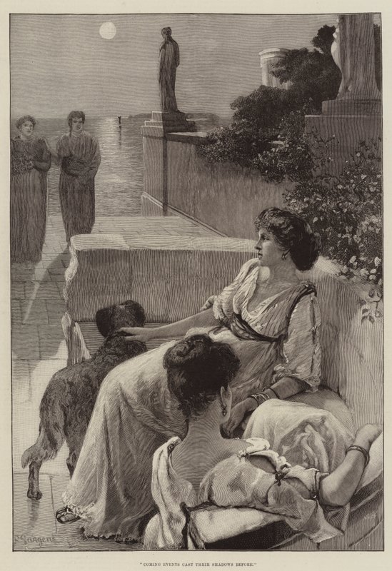 A közelgő események már korábban is árnyékot vetnek alkotó: Frederick Sargent