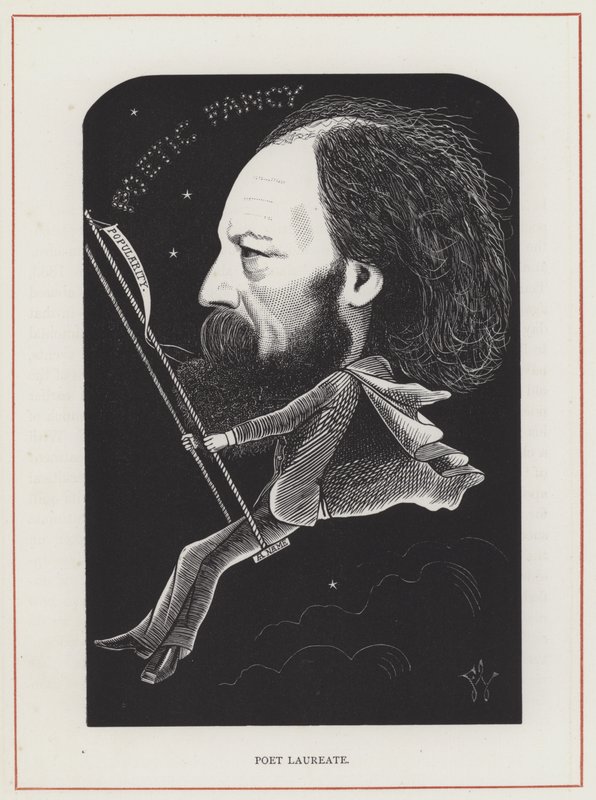 Alfred Tennyson alkotó: Frederick Waddy