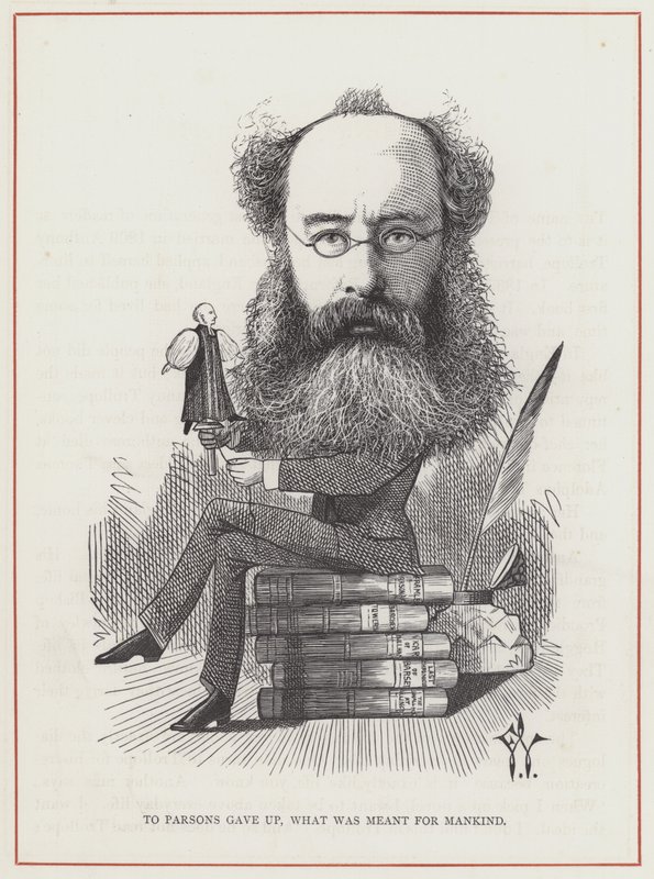 Anthony Trollope, regényíró alkotó: Frederick Waddy