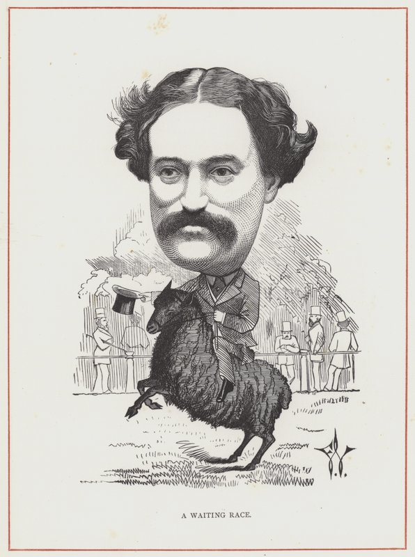 Edmund Yates alkotó: Frederick Waddy