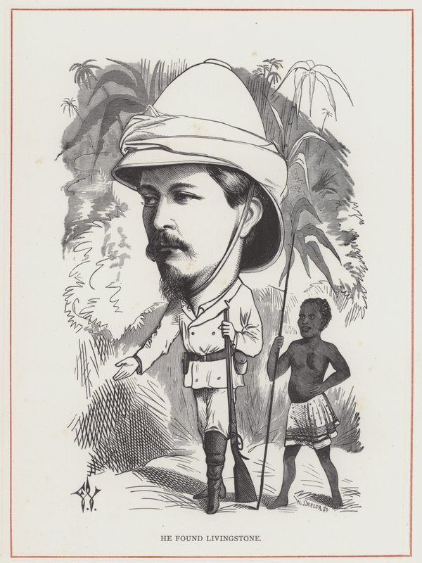 H M Stanley, Megtalálta Livingstone-t alkotó: Frederick Waddy