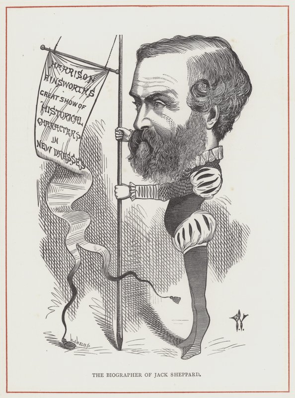 Harrison Ainsworth, Jack Sheppard életrajzírója alkotó: Frederick Waddy