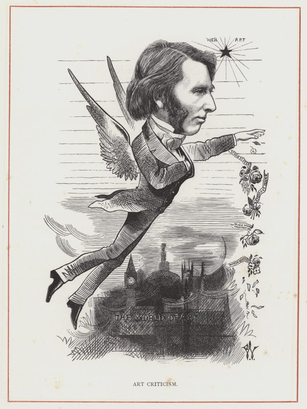 John Ruskin, Művészetkritika alkotó: Frederick Waddy
