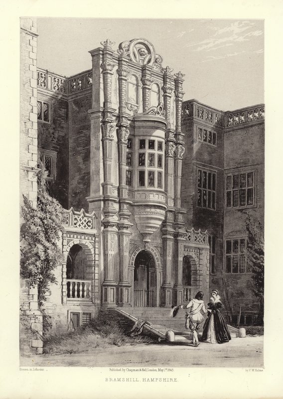 Bramshill, Hampshire (litotint) alkotó: Frederick William Hulme
