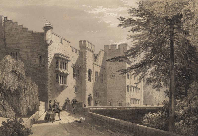 Brougham Hall, Westmoreland alkotó: Frederick William Hulme