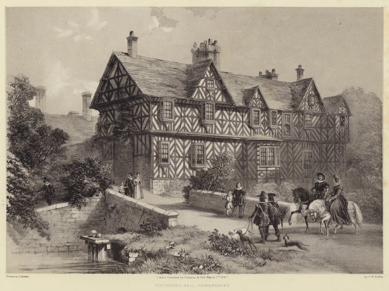 Pitchford Hall, Shropshire alkotó: Frederick William Hulme