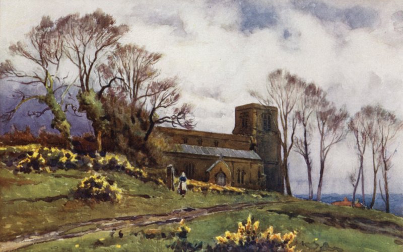 Burton Dassett templom alkotó: Frederick William Newton Whitehead