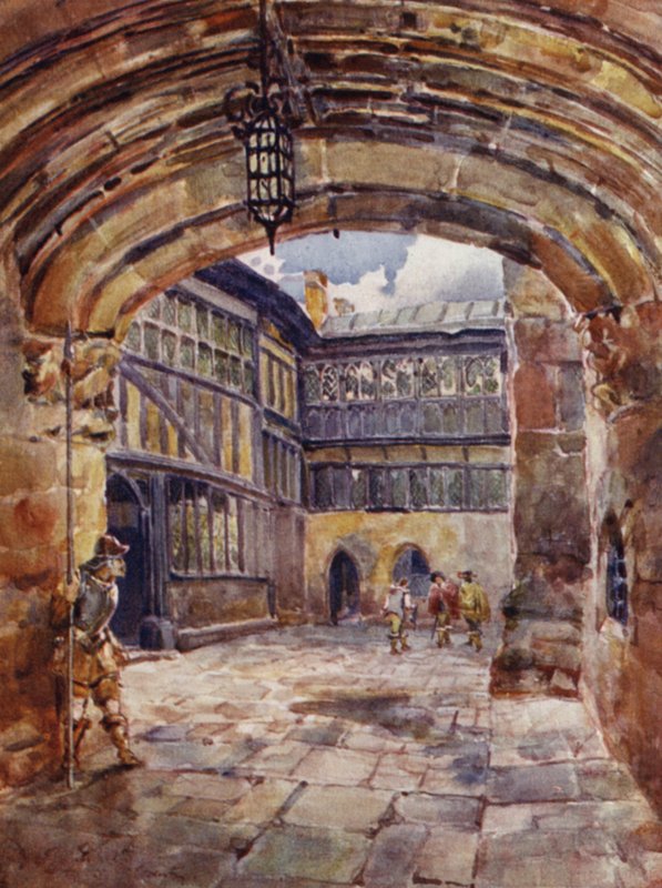 Udvar, St Marys Hall, Coventry alkotó: Frederick William Newton Whitehead
