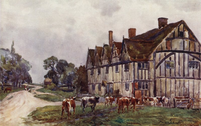 Ötoromú ház, Long Itchington alkotó: Frederick William Newton Whitehead
