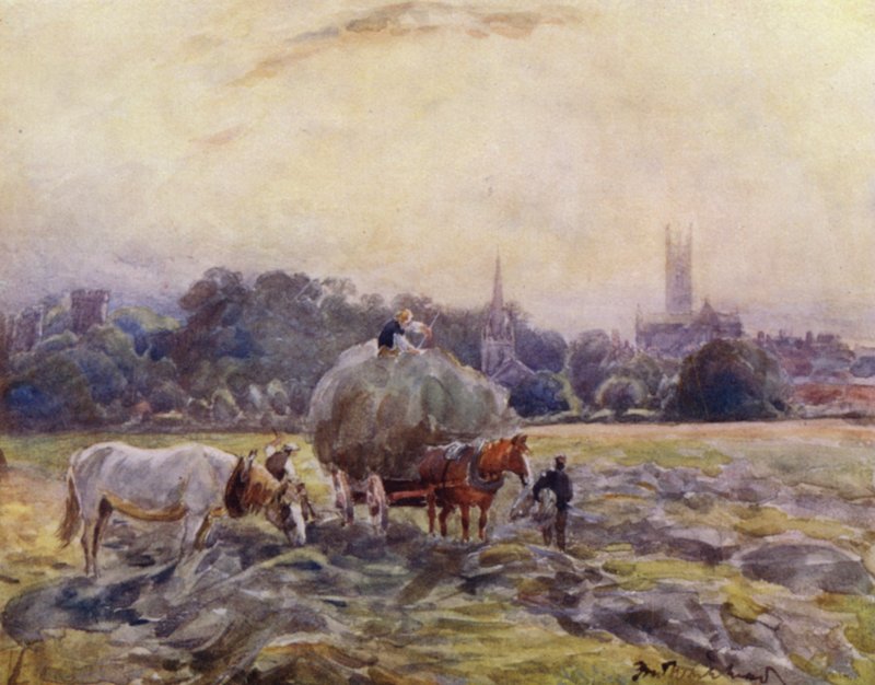 Hayfield, Warwick alkotó: Frederick William Newton Whitehead