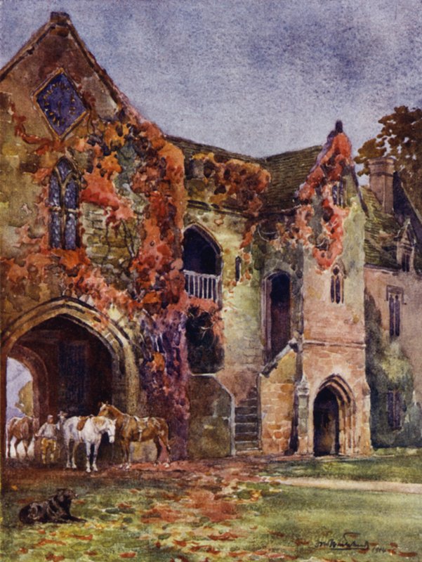 The Old Gateway, Stoneleigh Abbey alkotó: Frederick William Newton Whitehead