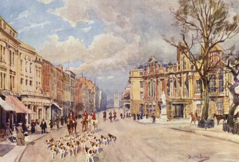 A felvonulás, Leamington alkotó: Frederick William Newton Whitehead