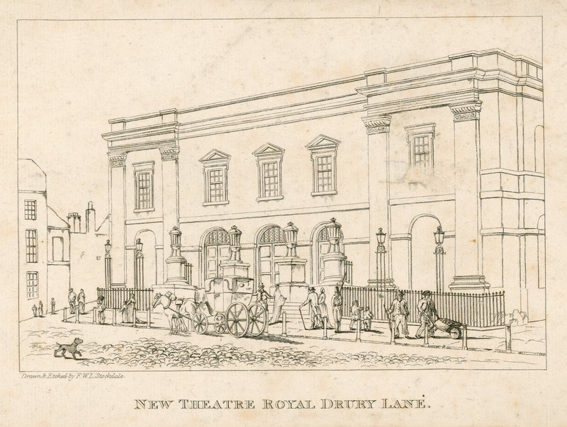 New Theatre Royal, Drury Lane, London alkotó: Frederick Wilton Litchfield Stockdale