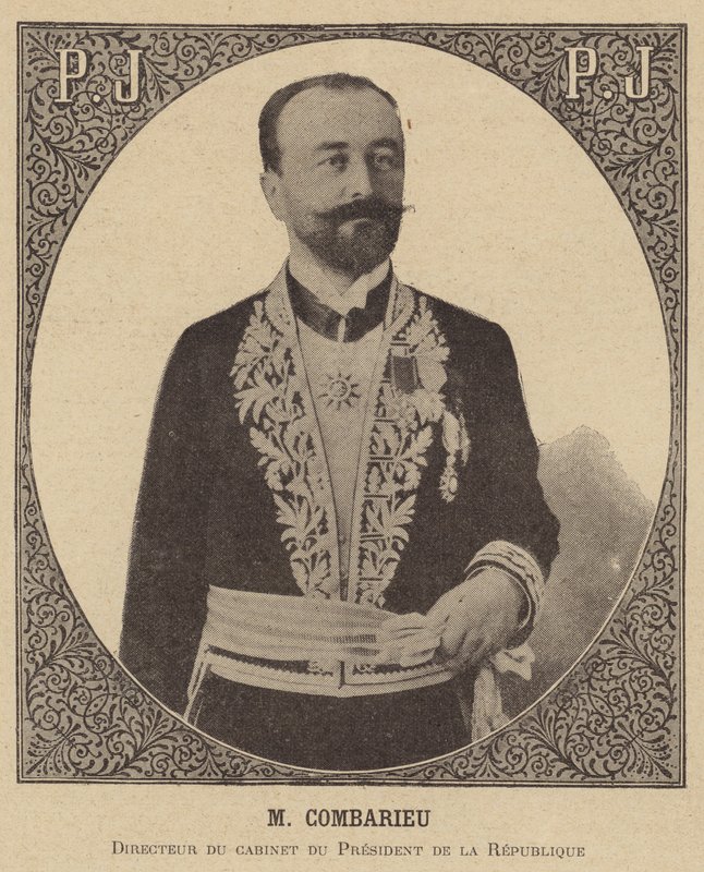 Abel Combarieu, a francia elnöki kabinet igazgatója alkotó: French School