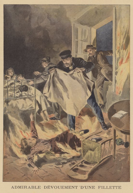 Egy fiatal lány csodálatra méltó bátorsága alkotó: French School