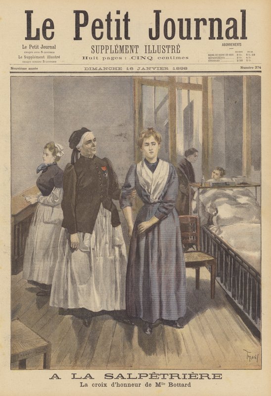 A párizsi Salpetriere Kórházban alkotó: French School