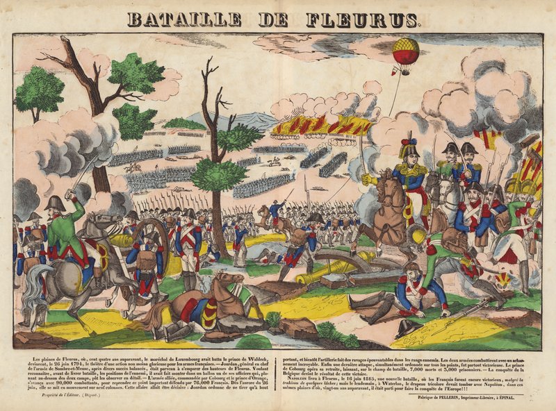 Fleurus csata alkotó: French School
