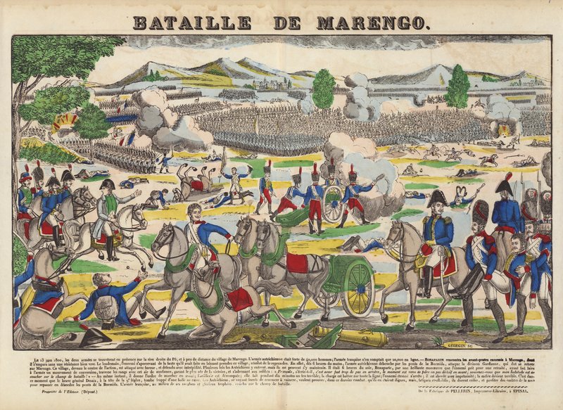 Marengói csata alkotó: French School