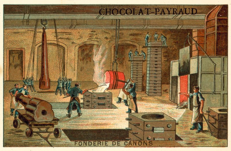 Ágyúöntöde alkotó: French School