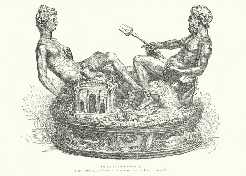 Cellini Sópince, 1543 alkotó: French School