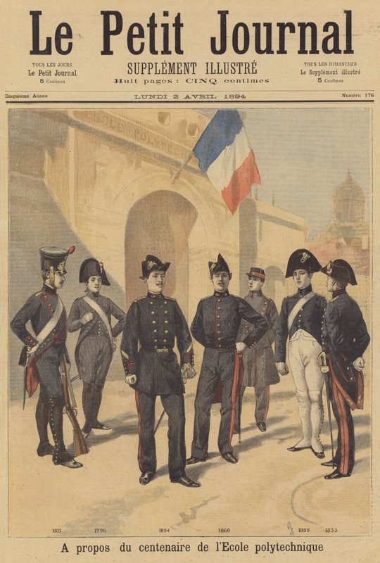 Az Ecole Polytechnique századik évfordulója alkotó: French School
