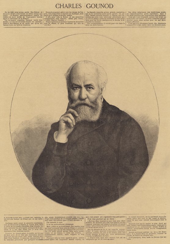 Charles Gounod alkotó: French School