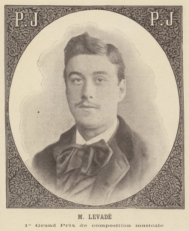 Charles Levade, a Prix de Rome zenei díj nyertese alkotó: French School