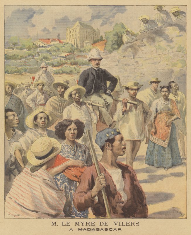 Charles Marie Le Myre de Vilers Madagaszkáron alkotó: French School