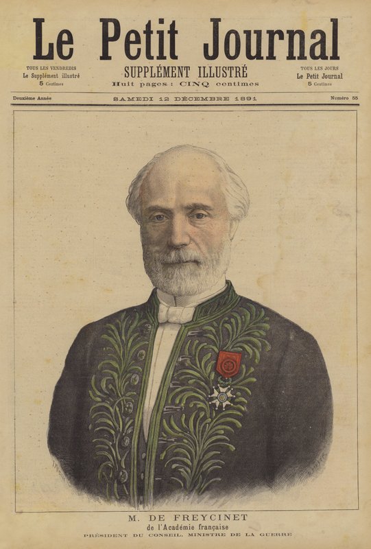 Charles de Freycinet, az Academie Francaise alkotó: French School