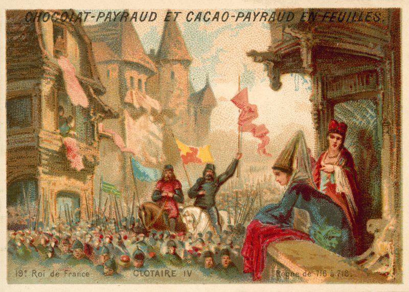 IV. Chlothar, Ausztrália frank királya alkotó: French School