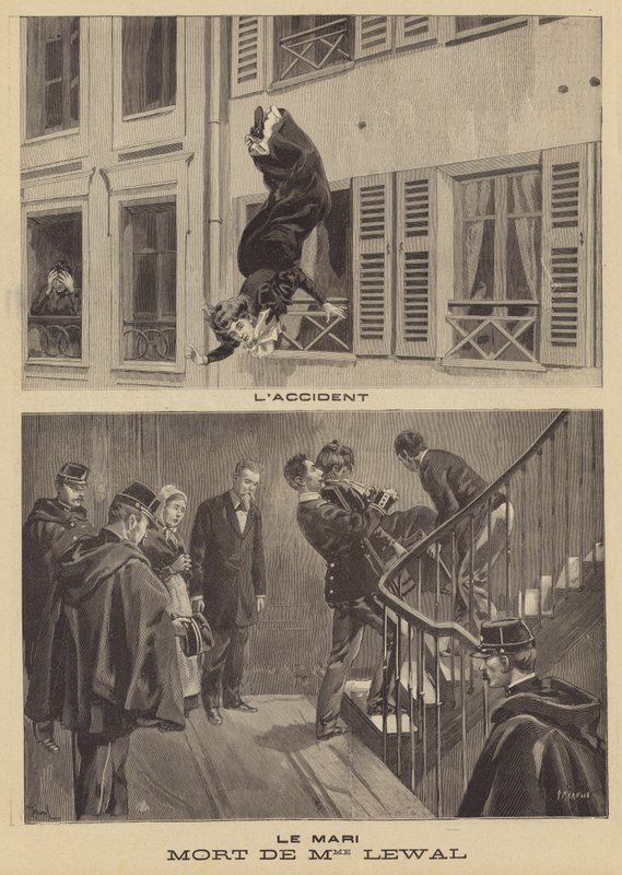 Egy katonatiszt feleségének halála alkotó: French School